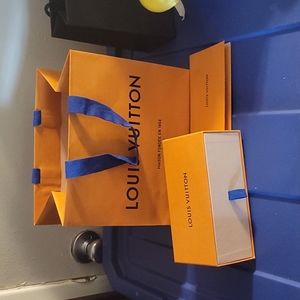 Louis Vuitton Sunglass box, bag and receipt holder